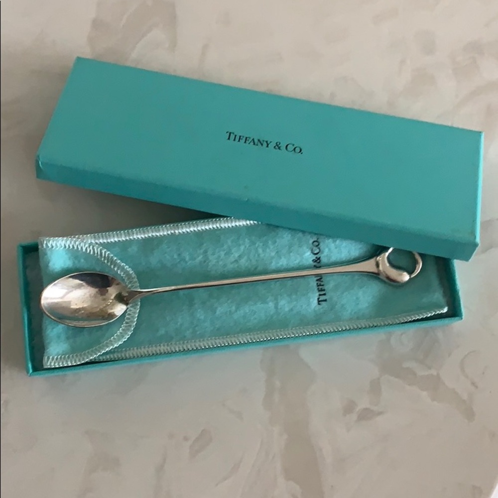 SILVER TIFFANY SPOON FOR BABY